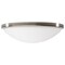 Nuvo Button, 17 Inch LED Flush Mount Fixture, Brushed Nickel Finish, CCT Selectable, 120 Volts 62/1844 - alternate 6